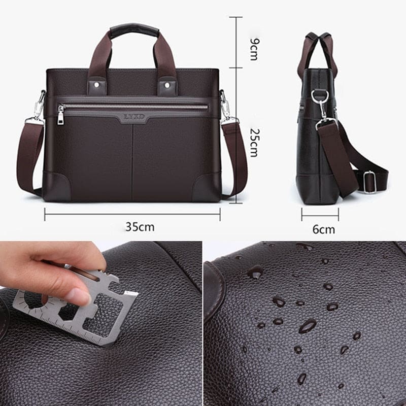 Bolsa executiva masculina para notebook - Porto Galem- Com frete grátis