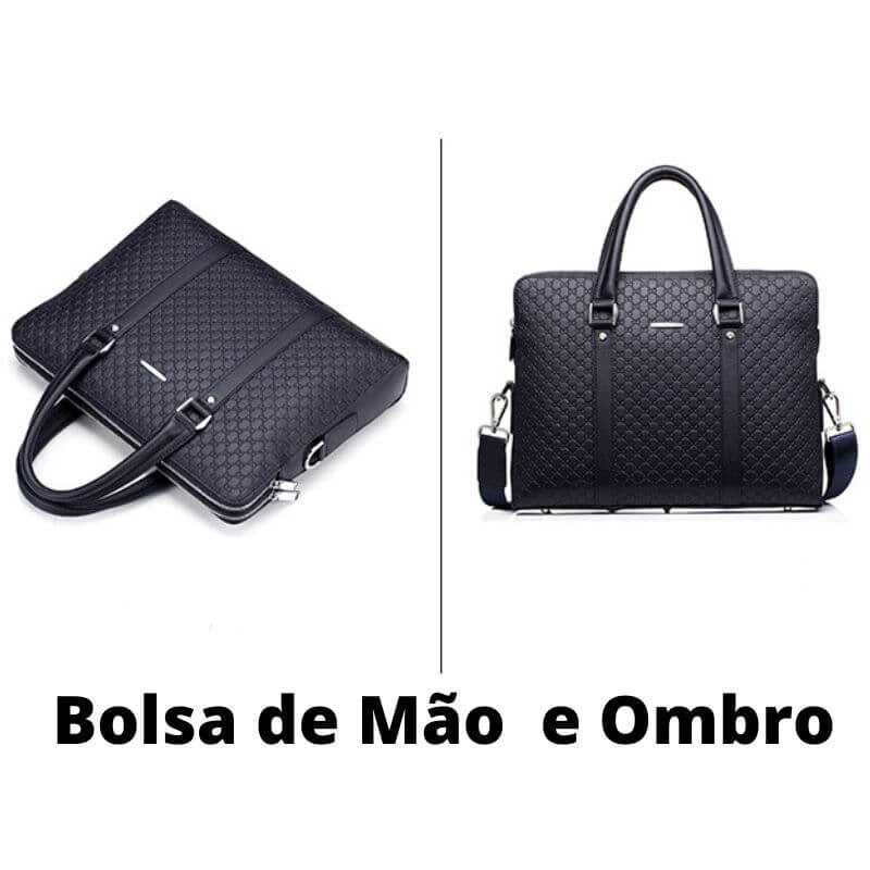 Bolsa masculina transversal - Porto Galem- Com frete grátis